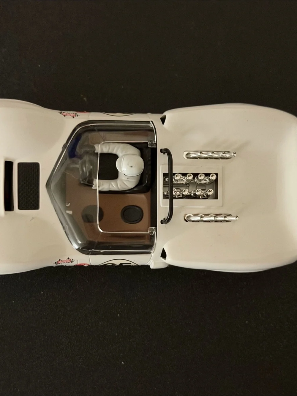 Chaparral 2 Road America June Sprints 1965 Die-Cast Toy Car - White